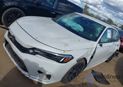 2024 Honda Civic Sport из США, поврежденный, VIN 2HGFE2F56RH531319